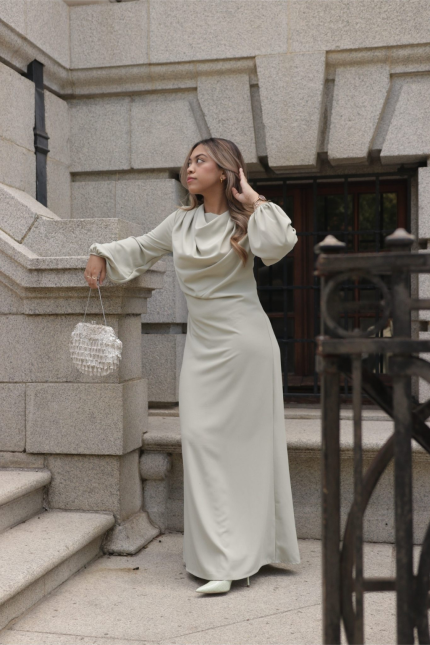 ARUUNAH DRESS PISTACHIO
